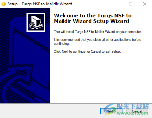Turgs NSF to Maildir Wizard(NSF转Maildir转换工具)