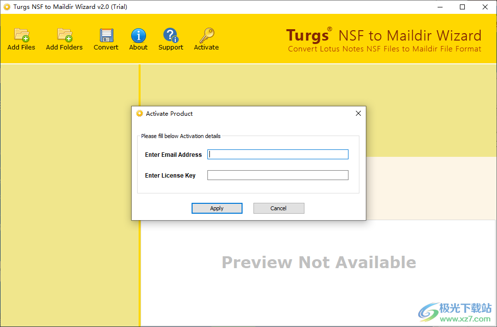 Turgs NSF to Maildir Wizard(NSF转Maildir转换工具)