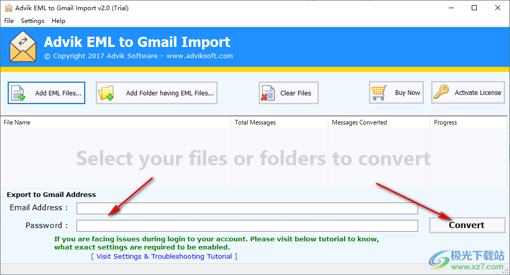 Advik EML to Gmail Import(EML导入Gmail工具)