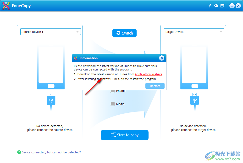 FoneCopy(手机数据传输工具)