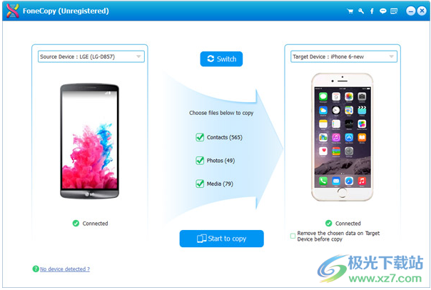 FoneCopy(手机数据传输工具)