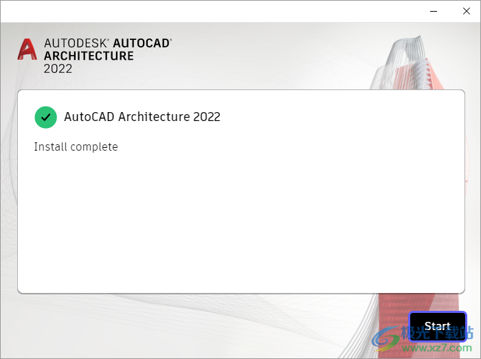 autocad architecture 2022中文版64位