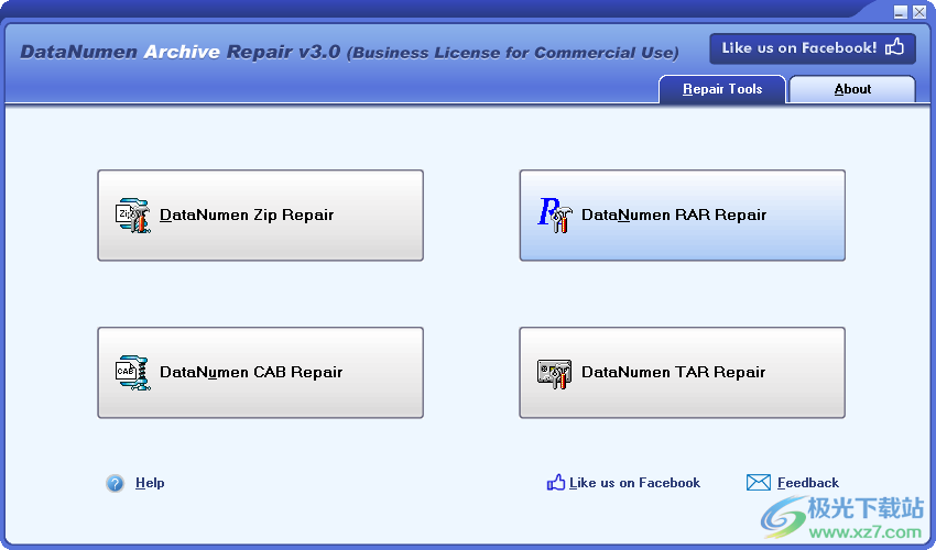 DataNumen Archive Repair破解版-zip文件错误修复工具破解版v3.0 免费版下载