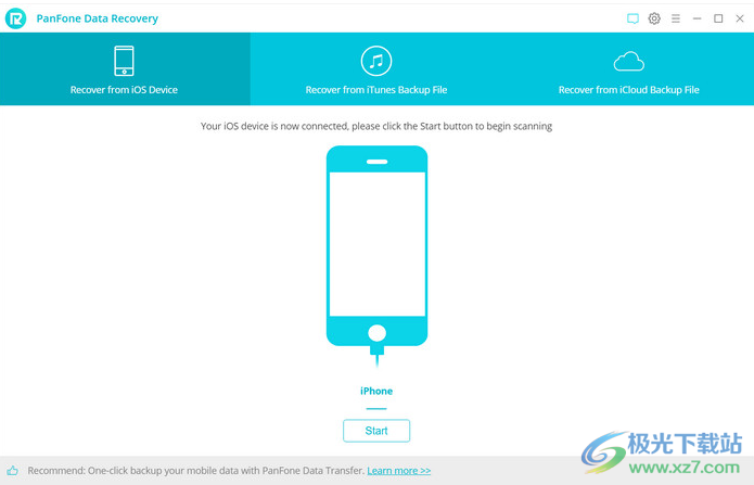 PanFone Data Recovery中文破解版(苹果手机数据恢复软件)