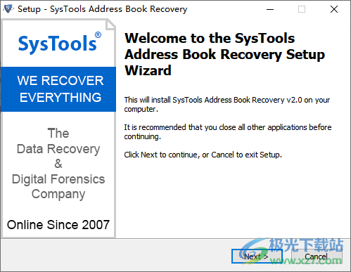 SysTools Address Book Recovery(通讯录恢复软件)