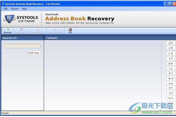 SysTools Address Book Recovery(通讯录恢复软件)
