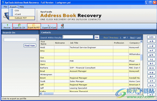 SysTools Address Book Recovery(通讯录恢复软件)