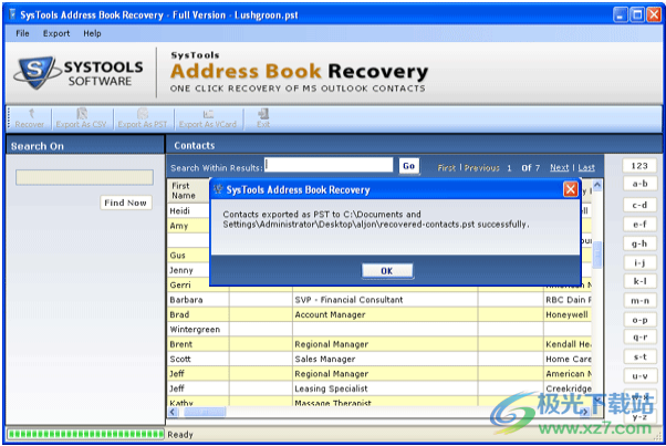 SysTools Address Book Recovery(通讯录恢复软件)