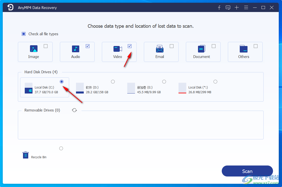 AnyMP4 Data Recovery(数据恢复软件)