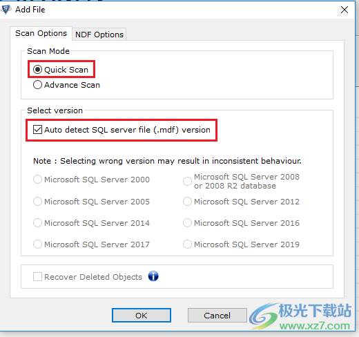 SysTools SQL Recovery破解版(数据恢复)
