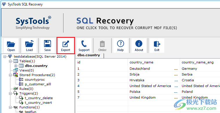 SysTools SQL Recovery破解版(数据恢复)