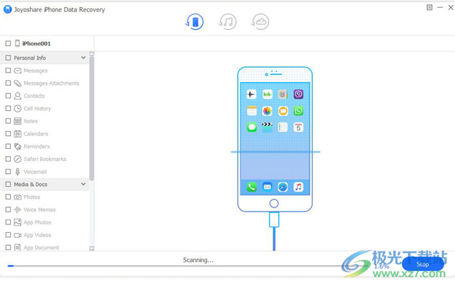Joyoshare iPhone Data Recovery(iPhone数据恢复)