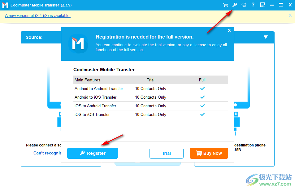 Coolmuster Mobile Transfer破解版(数据迁移)