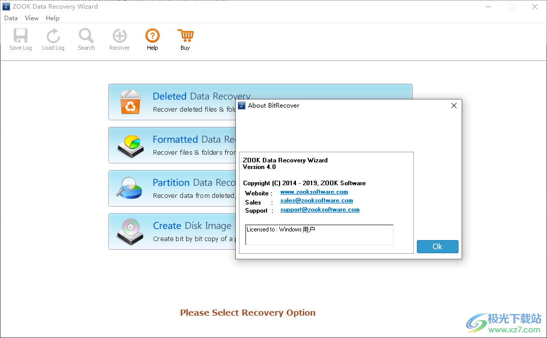 zook data recovery wizard破解版下载-电脑数据恢复软件破解版v4.0 免费版