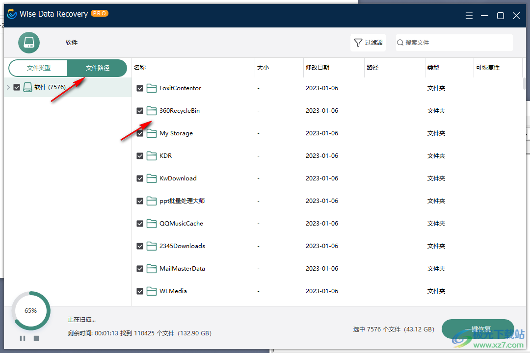Wise Data Recovery破解版(数据恢复软件)