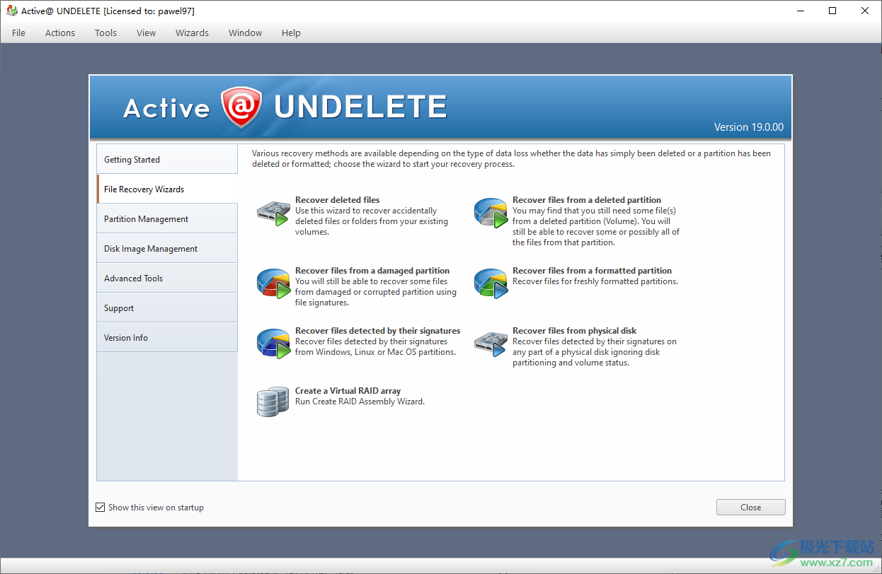 Active@ UNDELETE Ultimate19破解版下载-Active@ UNDELETE数据恢复软件v19.0.0 免费版