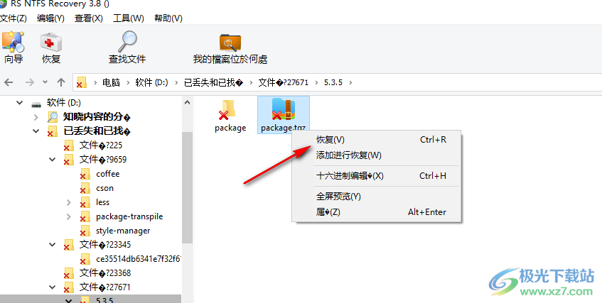 RS NTFS Recovery(数据恢复软件)