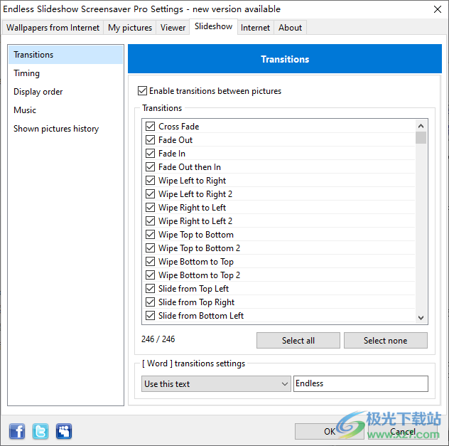 Endless Slideshow Screensaver(屏保工具)