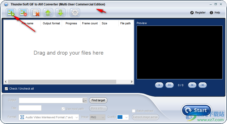 ThunderSoft GIF to AVI Converter(GIF转换AVI软件)