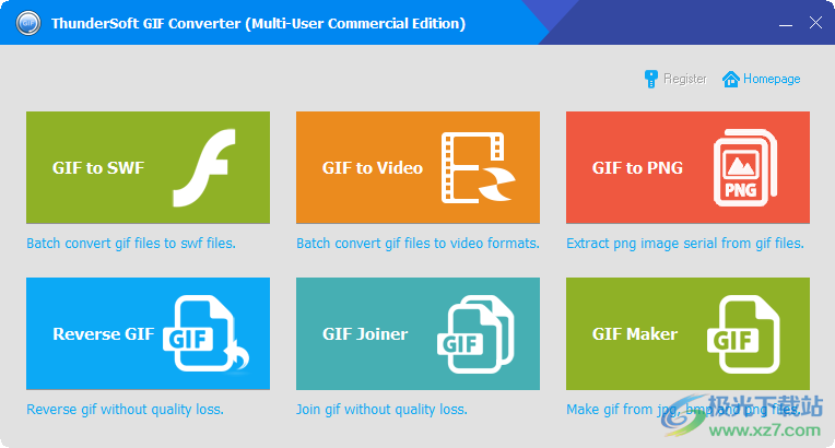 ThunderSoft GIF Converter破解版下载-GIF转换MP4软件免费v4.2.0.0 免费版