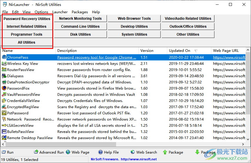 NirLauncher(NirSoft软件合集)