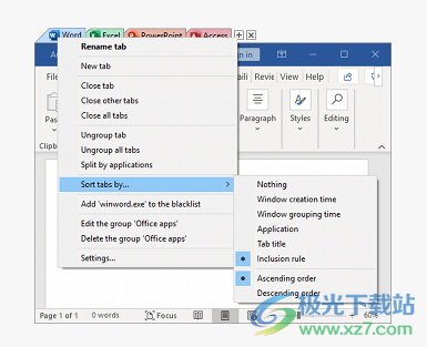 TidyTabs Pro破解版(窗口标签化工具)