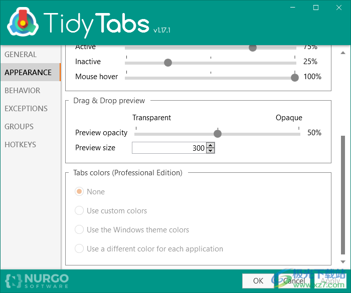 TidyTabs Pro破解版(窗口标签化工具)