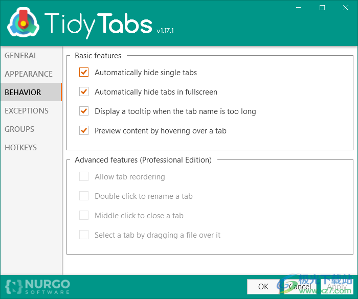 TidyTabs Pro破解版(窗口标签化工具)