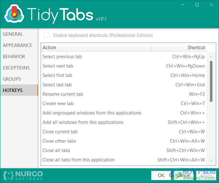 TidyTabs Pro破解版(窗口标签化工具)