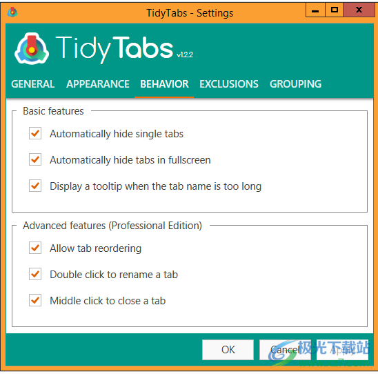 TidyTabs Pro破解版(窗口标签化工具)