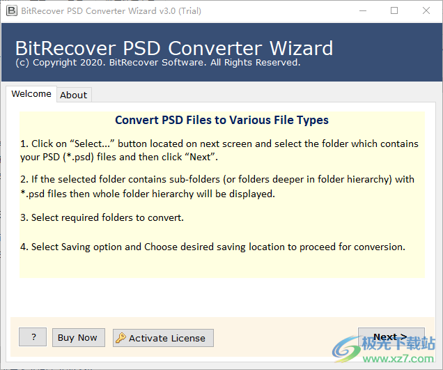 BitRecover PSD Converter Wizard(PSD转换器)