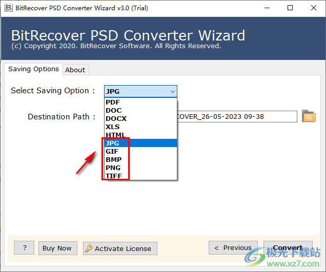 BitRecover PSD Converter Wizard(PSD转换器)