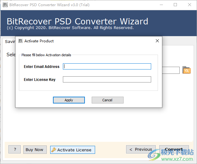BitRecover PSD Converter Wizard(PSD转换器)