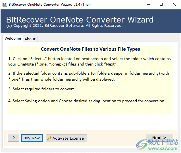 BitRecover OneNote Converter Wizard(OneNote文件转换工具)