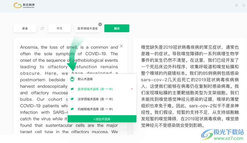 彩云小译-网页翻译插件
