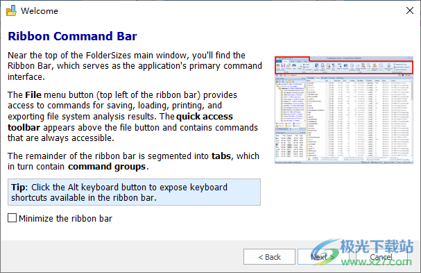 foldersizes9破解版(win10磁盘文件大小分析软件)