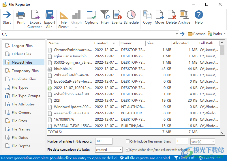 foldersizes9破解版(win10磁盘文件大小分析软件)
