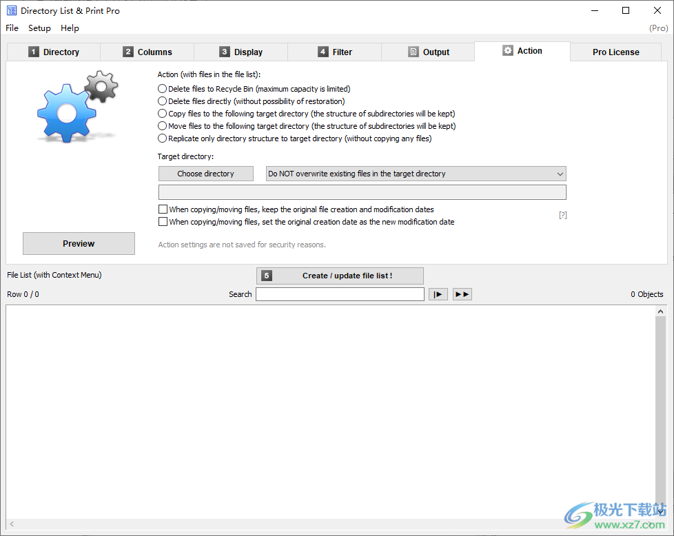 Directory List&Print Pro(目录列表打印工具)