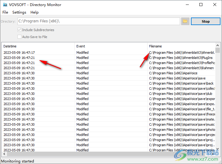 VovSoft Directory Monitor(文件夹监视软件)