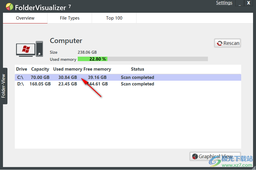 FolderVisualizer(硬盘空间分析工具)