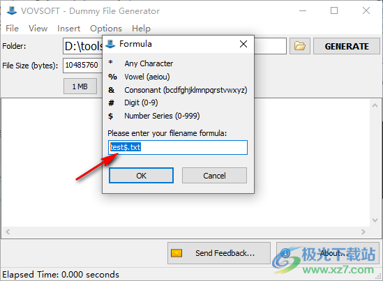 Vovsoft Dummy File Generator(虚假文件创建工具)