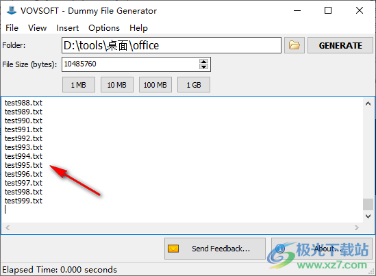 Vovsoft Dummy File Generator(虚假文件创建工具)