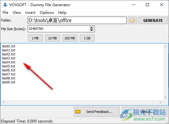 Vovsoft Dummy File Generator(虚假文件创建工具)