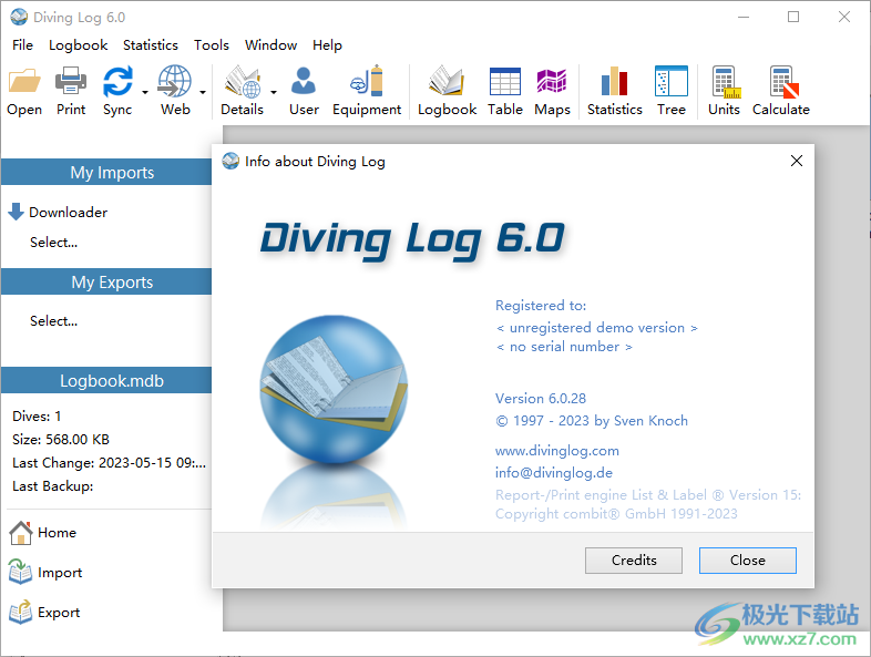 Diving Log软件下载-潜水日志软件v6.0.28 免费版