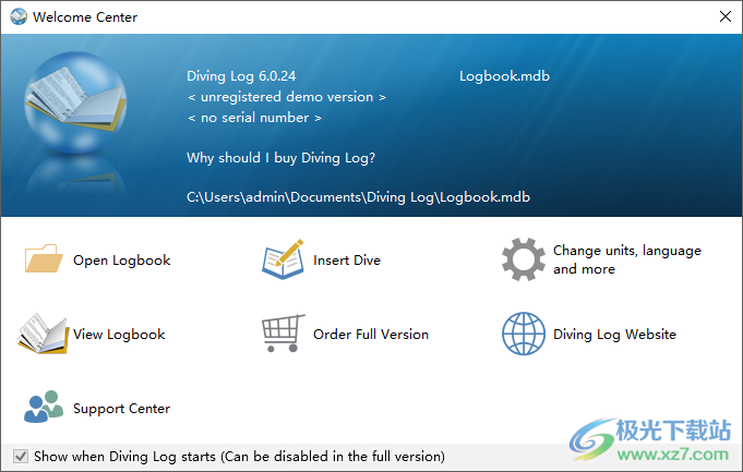 Diving Log(潜水员工作日志管理工具)