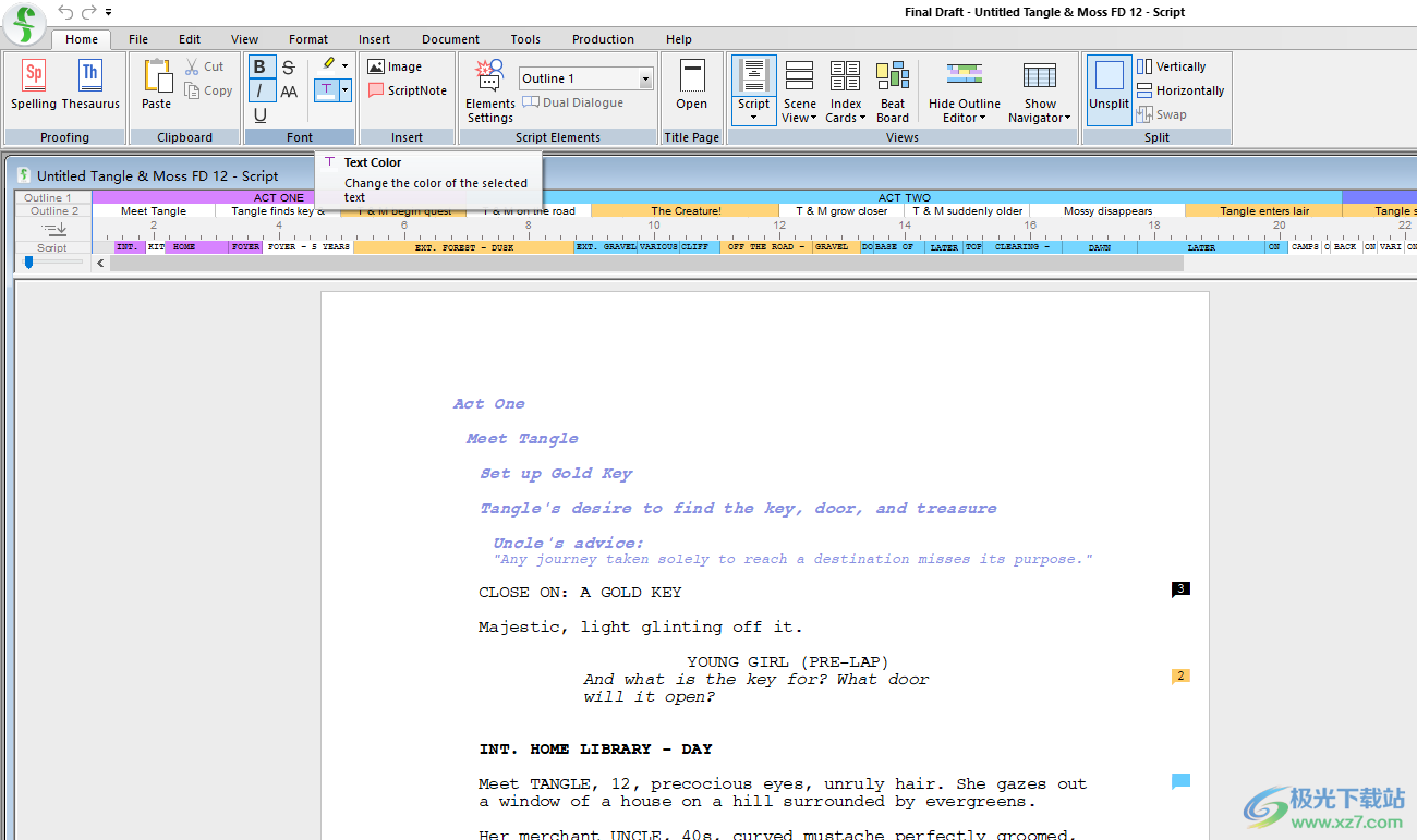 Final Draft(剧本编写软件)