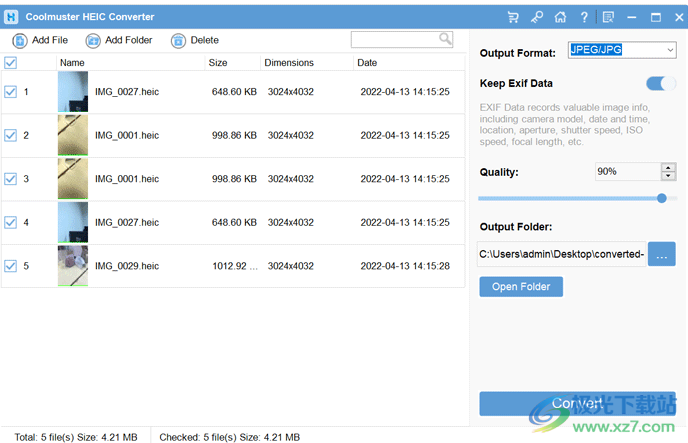 Coolmuster HEIC Converter破解版(heic图片转换)