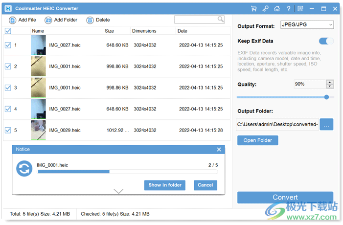 Coolmuster HEIC Converter破解版(heic图片转换)