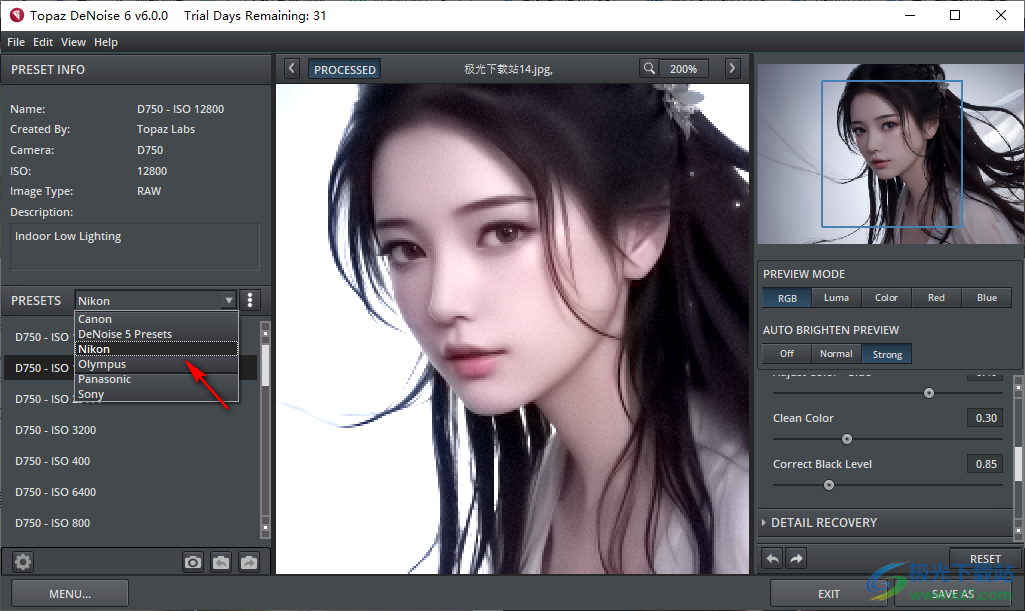 Topaz DeNoise 6(图片降噪)