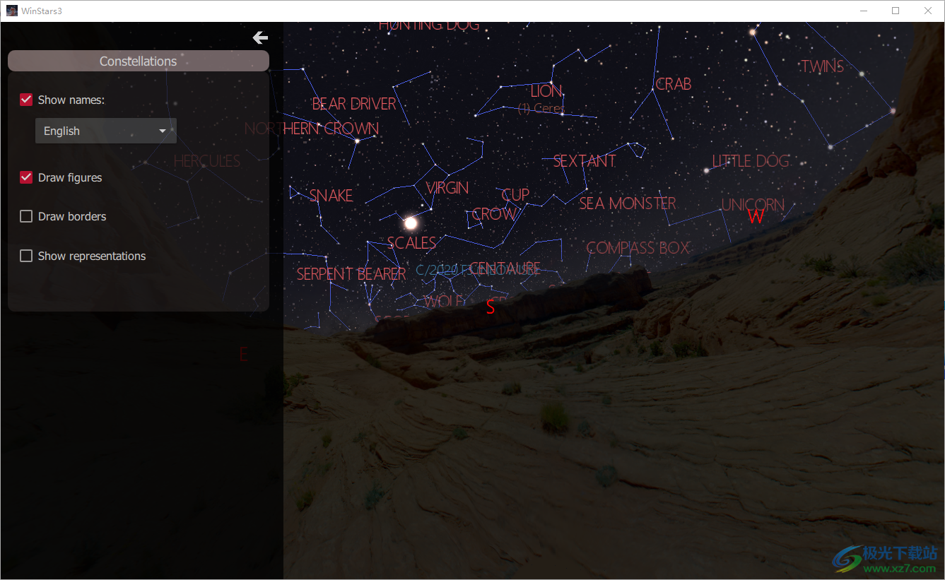 WinStars(虚拟天文软件)